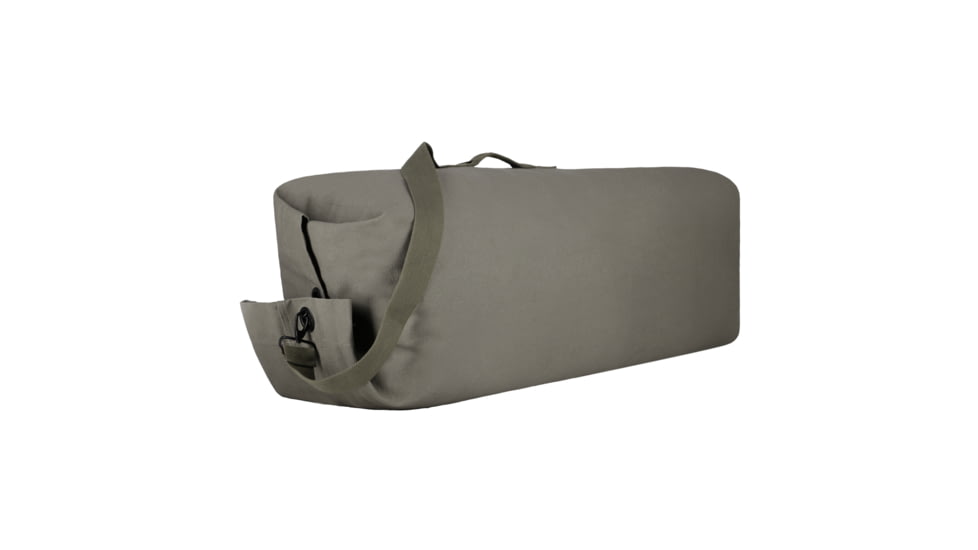 White Duck Hoplite Canvas Top Load Bag, Olive, Standard, MDS-2136