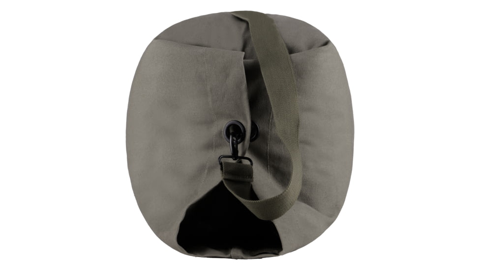 White Duck Hoplite Canvas Top Load Bag, Olive, Standard, MDS-2136