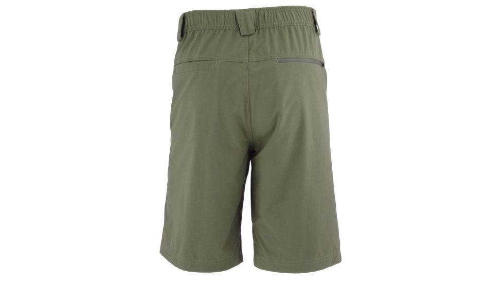 White Sierra Golden Gate Stretch Shorts - Mens, Dark Olive, Small, D5771M-Dark Olive - DOL-SMALL