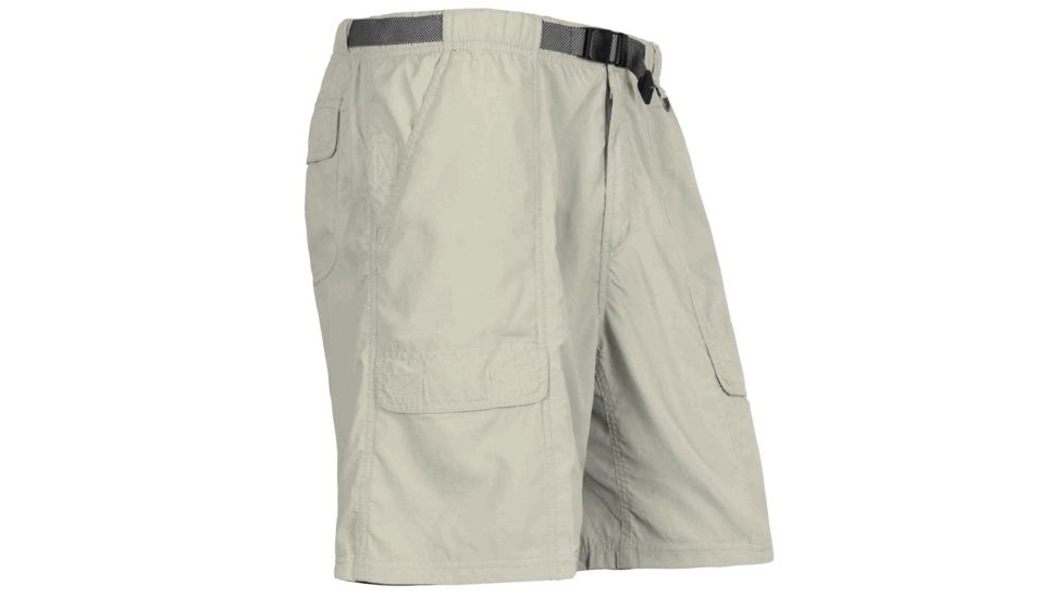 White Sierra Safari Short - Men's-Stone-10 in-Medium