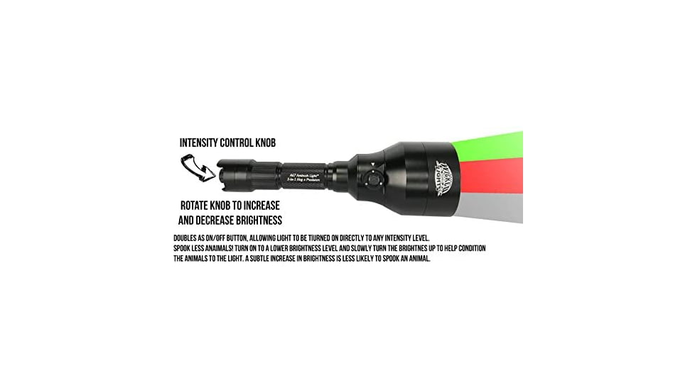 Wicked Hunting Lights A67iC 3-Color-In-1 Scan Plus Kit, Green/Red/White, W2020