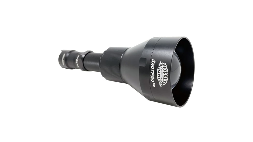 Wicked Hunting Lights ShotPro Ultra-Max LED Extreme Range Night Hunting Light Kit, Red, W2093