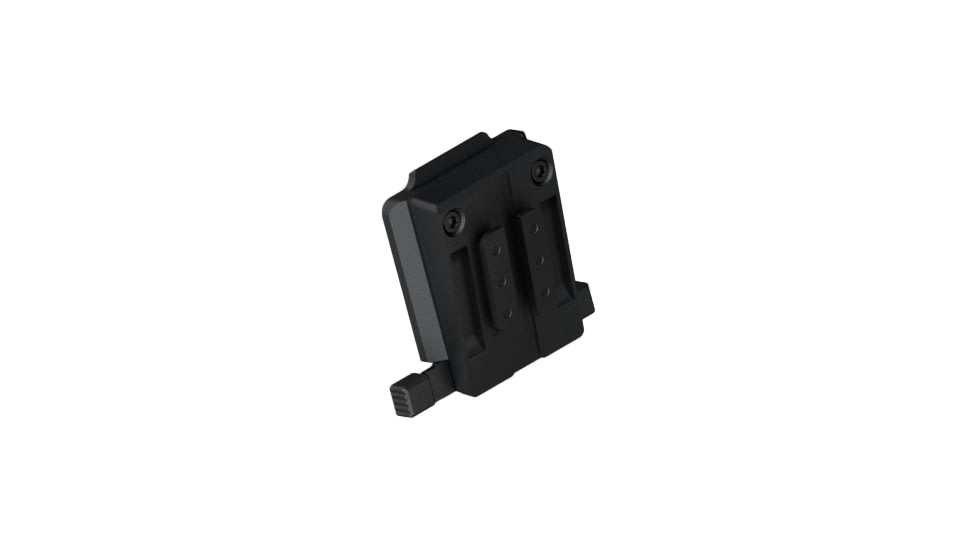 Wilcox DPAM NVG Mount/Interface Plate Adaptor/Three Hole Shroud/Lanyard/Cup, Black, 62100G04-B