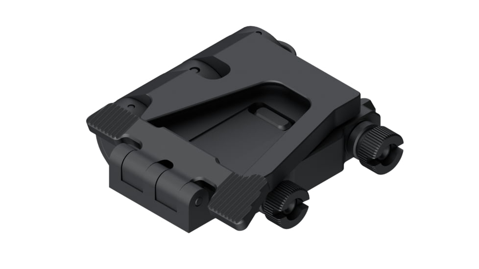 Wilcox EOTech Flip Mount w/Riser System, Left Hand, Black, 61100G06-B