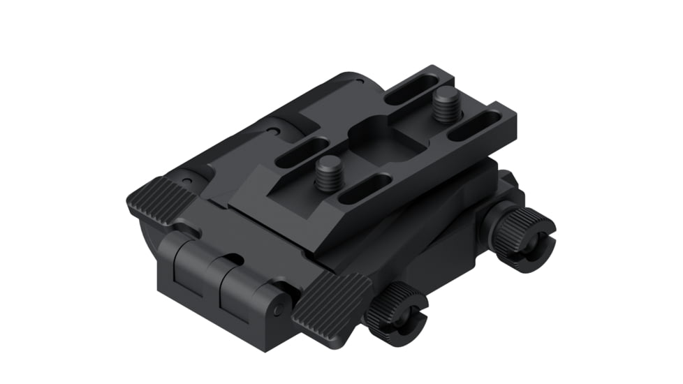Wilcox EOTech Flip Mount w/Riser System, Left Hand, Black, 61100G06-B