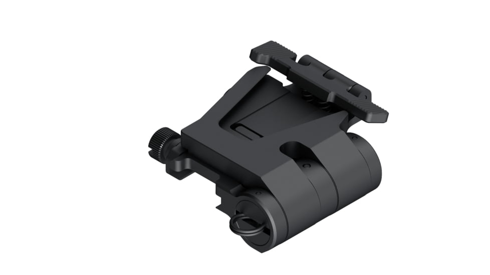 Wilcox EOTech Flip Mount w/Riser System, Left Hand, Black, 61100G06-B