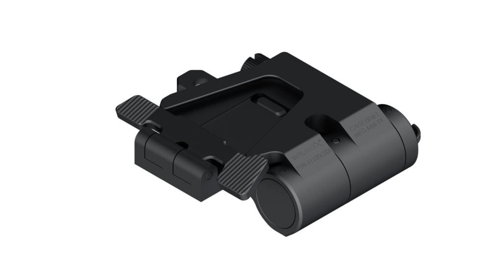 Wilcox Flip Industries Mount, Right Hand, Black, 61100G12-B
