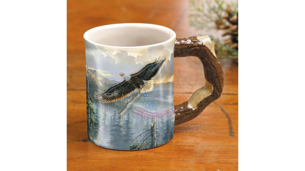 Wild Wings Sculpted Mug Rebuilding America Bald Eagle, Multi, 8955791010