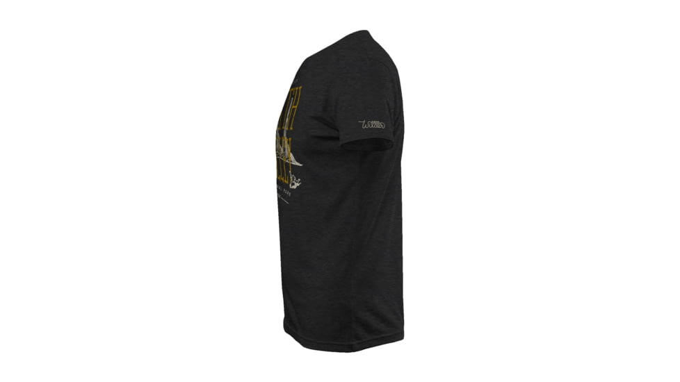 Wilder and Sons Death Valley National Park Short Sleeve T-Shirt, Extra Large, Charcoal Heather WSN01452-Charcoal Heather-XL