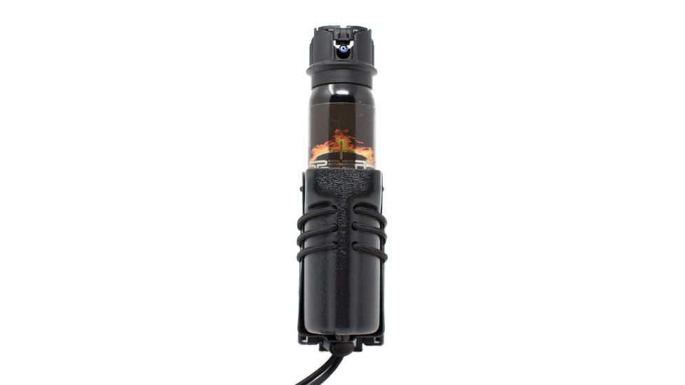 Wilder Tactical Evolution Flashlight/Pepper Spray Holder, Black, EVOFLPSBKUABMC