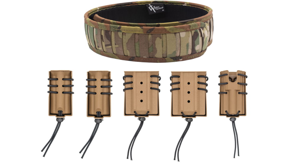 Wilder Tactical The Ultimate Operators Package 1.75in Quick Clip, Multicam/Coyote, Extra Large, 42-46 in, UOP175QCMCCBXL