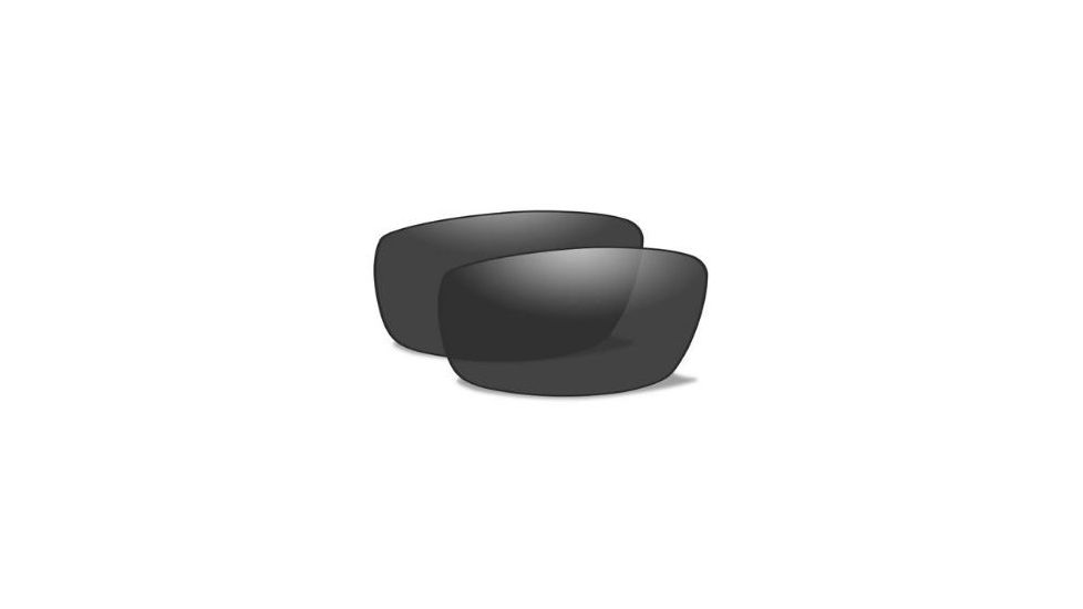 Wiley X Censor Replacement Lens-Polarized Smoke Grey SSCENPS
