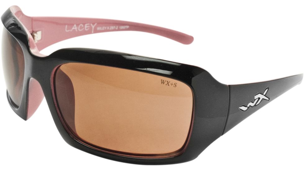 Wiley X Lacey Sunglasses - Coral Pink Lens / Cotton Candy Frame SSLAC03