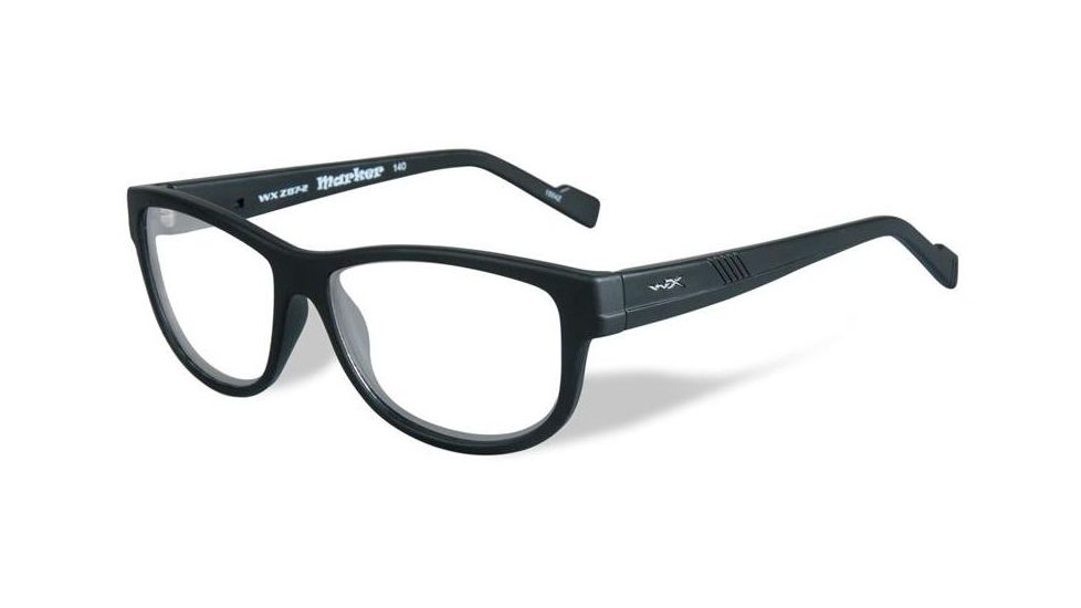 Wiley X Marker Eyeglass Frame,Square,Matte Black WSMAR01