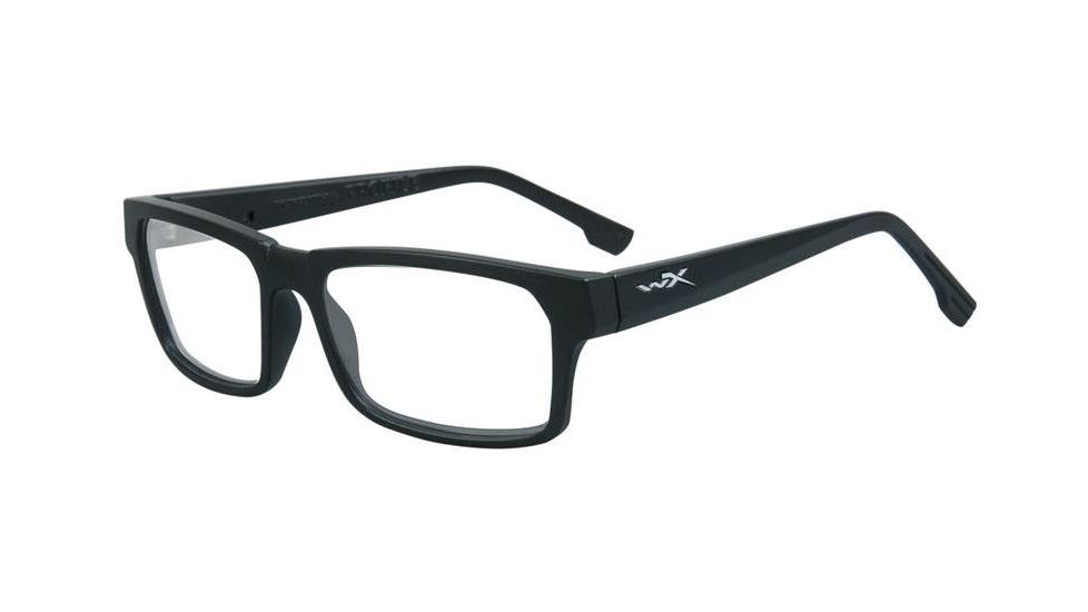 Wiley X Profile Progressive Prescription Eyeglasses, Matte Black Frame, WSPRF01PR