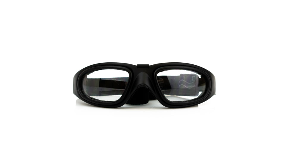Wiley X SG-1 Goggle -2 Lens Package, 1 Matte Black Frame w/Smoke Grey,Clear Lens, SG-1M Asian Fit