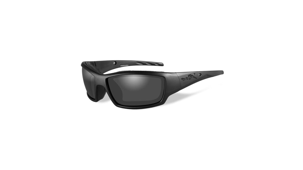 Wiley X Tide Single Vision Prescription Sunglasses, Matte Black Frame, CCTID01SV