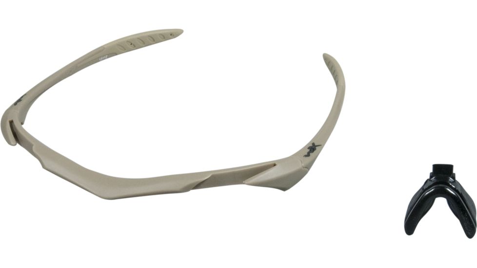 Wiley X Vapor Sunglass Frame,Tan 351F