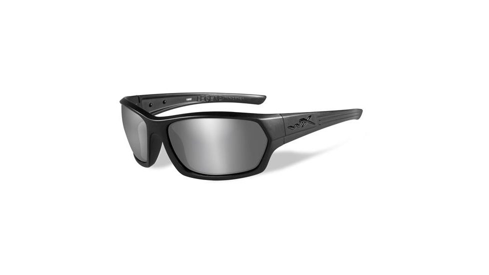 Wiley X WX Legend Progressive Prescription Sunglasses, Matte Black Frame, SSLEG01FPR