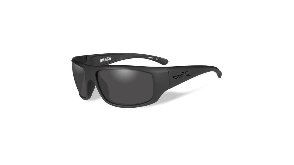 Wiley X WX Omega Bifocal Prescription Sunglasses, Matte Black Frame, ACOME07FBI