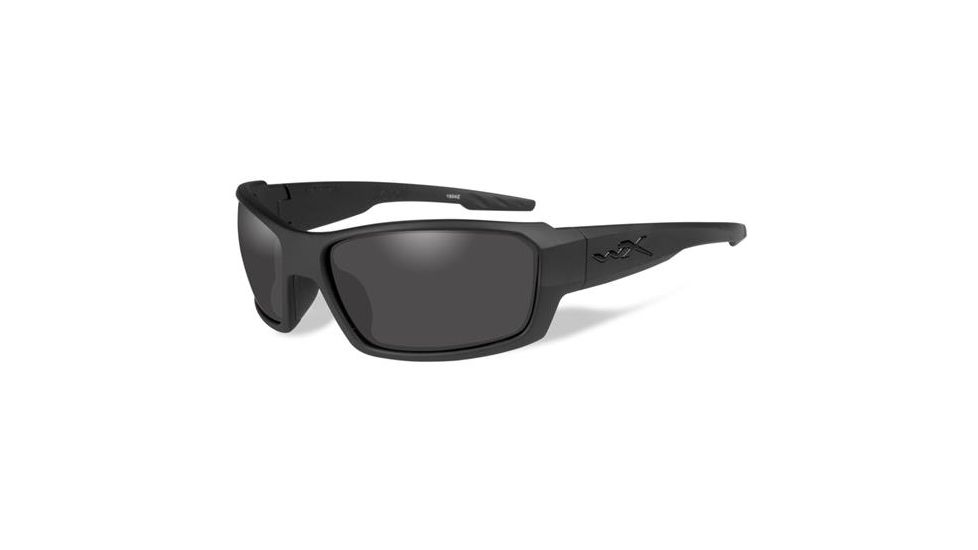 Wiley X WX Rebel Progressive Prescription Sunglasses, Black OPS-Matte Black Frame, ACREB01FPR