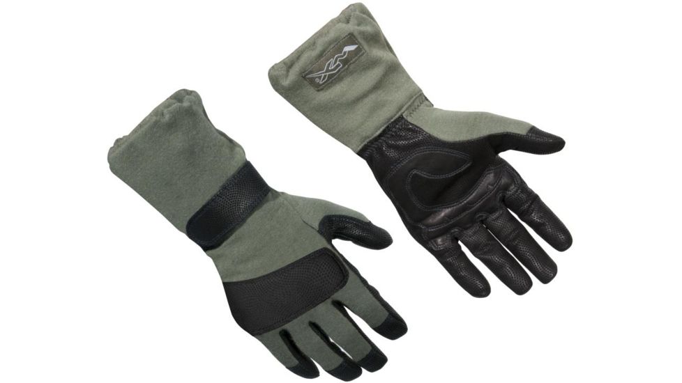 Wiley X Raptor Tactical Gloves - Foliage Green