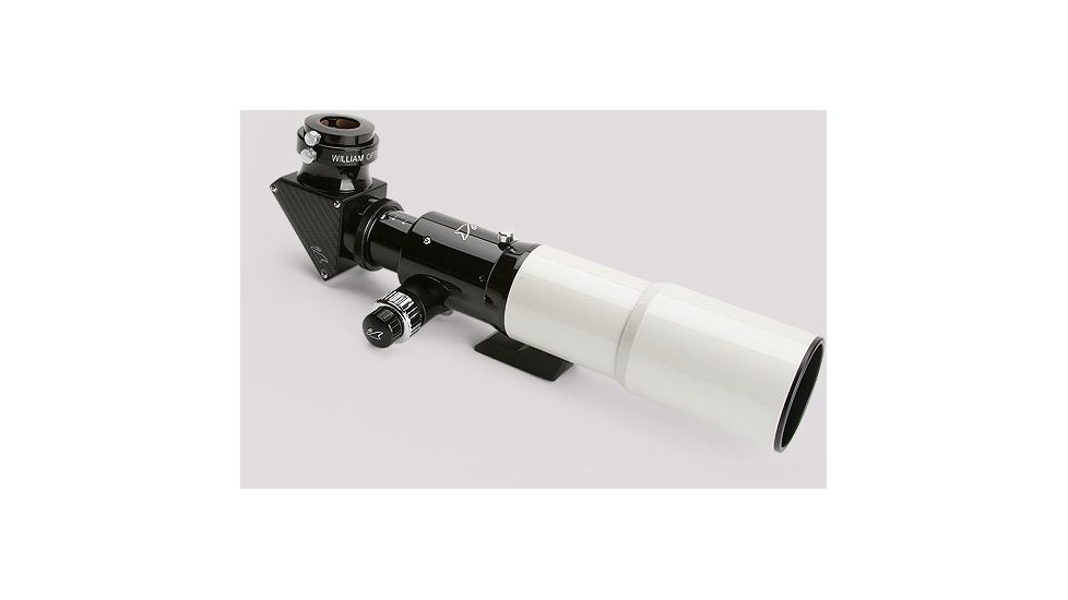 William Optics ZenithStar 66mm SD Doublet APO Refractor Telescope w/ 2 Speed OTA ( White Tube ) with 2'' Dielectric Diagonal ZS66-SD-W-P2