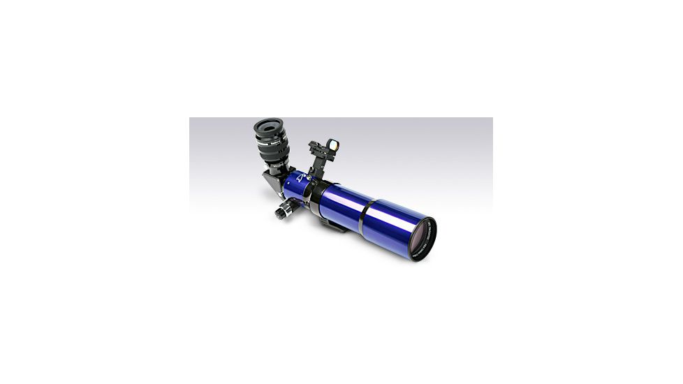 William Optics ZenithStar 80mm II ED APO Doublet f/6.8 Refractor Telescope, Aluminum Case &amp; 2" CF Dielectric Diagonal ZS80-ED-2DIE