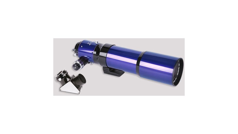William Optics ZenithStar 80mm II ED APO Doublet f/6.8 Refractor Telescope, Aluminum Case &amp; 2'' CF Dielectric Diagonal ZS80-ED-2DIE