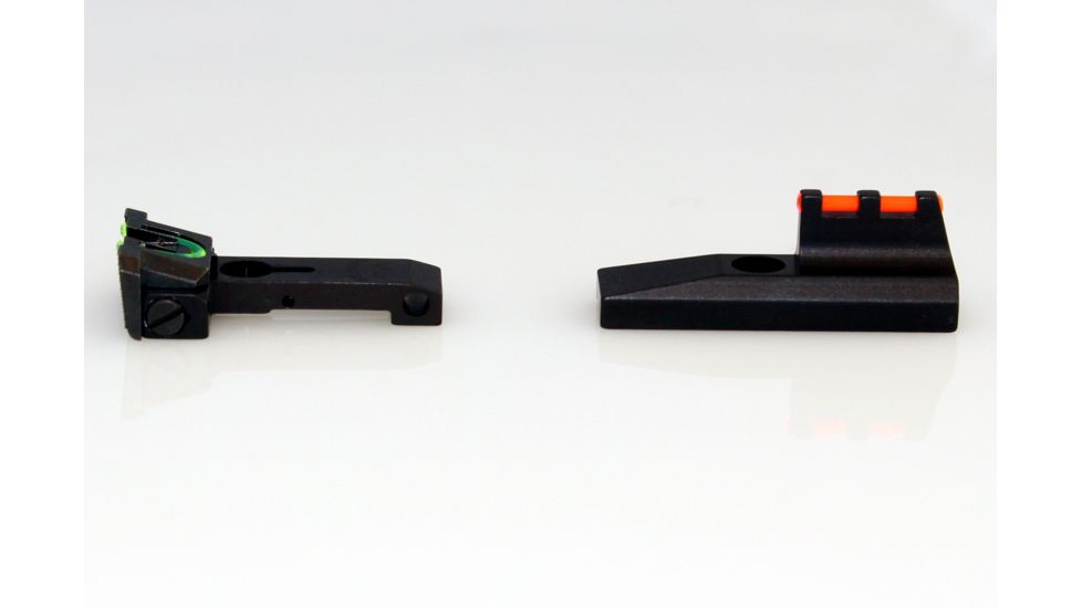 Williams Gun Sight Target Pistol Sights For Browning Buckmark, Rear Sight Length Over 1in, Green/Red, 70231