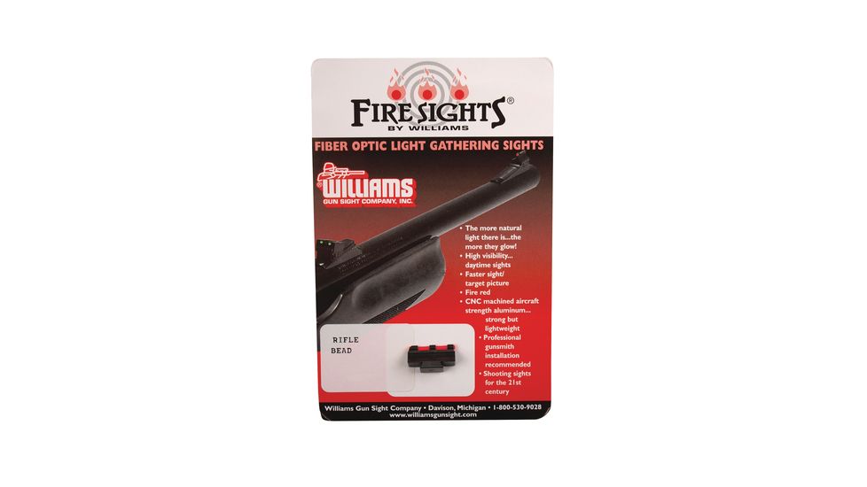 Williams Gun Sight Firesights Rifle Beads - Medium .375 Inch
