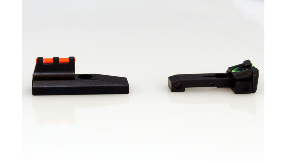Williams Gun Sight Target Pistol Sights, Browning Buckmark, Rear Sight Length Over 1in, Green/Red, 70231