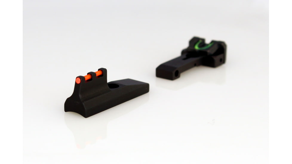 Williams Gun Sight Target Pistol Sights, Browning Buckmark, Rear Sight Length Over 1in, Green/Red, 70231