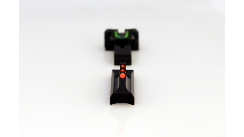 Williams Gun Sight Target Pistol Sights, Browning Buckmark, Rear Sight Length Over 1in, Green/Red, 70231