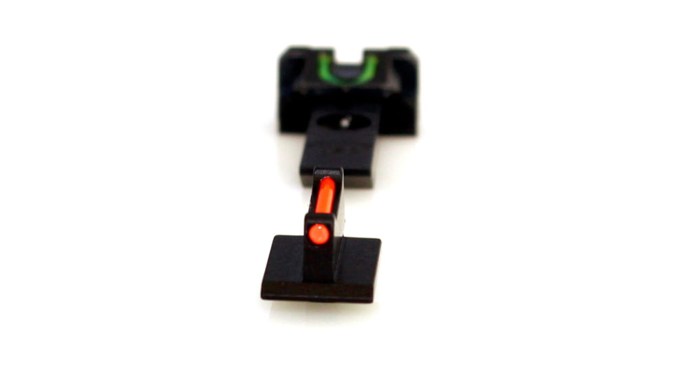Williams Gun Sight Target Pistol Sights For Ruger GP100, Green/Red, 70958