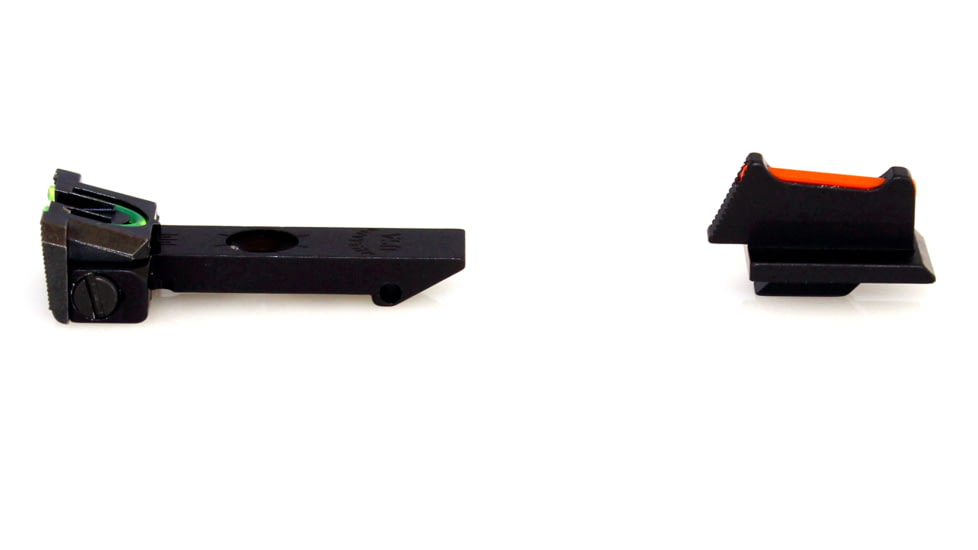 Williams Gun Sight Target Pistol Sights For Ruger GP100, Green/Red, 70958