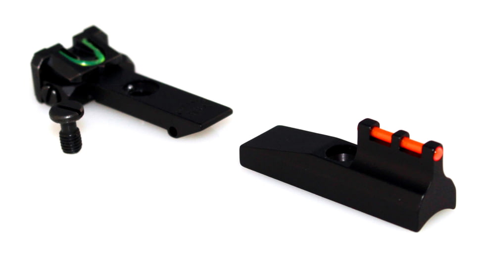 Williams Gun Sight Target Pistol Sights For Ruger New Model Single Six, Green/Red, 70960