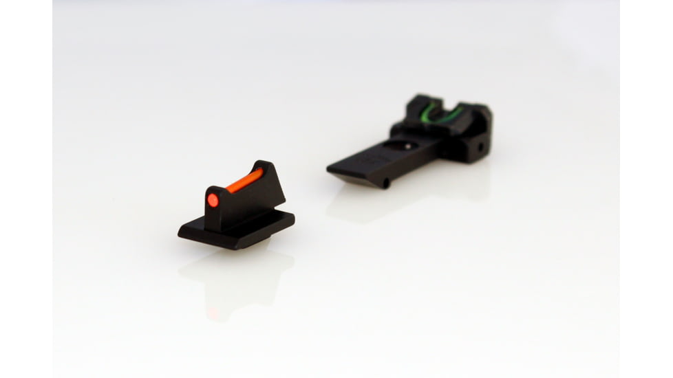 Williams Gun Sight Target Pistol Sights, Ruger GP100, Green/Red, 70958