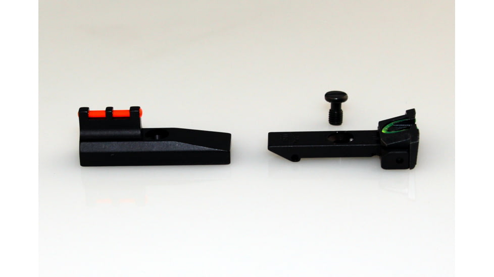 Williams Gun Sight Target Pistol Sights, Ruger New Model Single Six, Green/Red, 70960