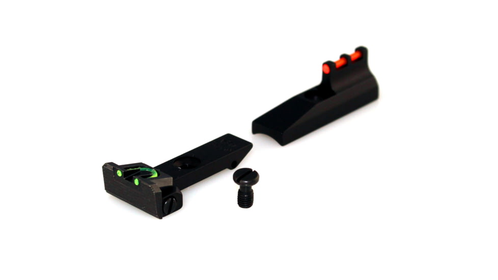 Williams Gun Sight Target Pistol Sights, Ruger New Model Single Six, Green/Red, 70960