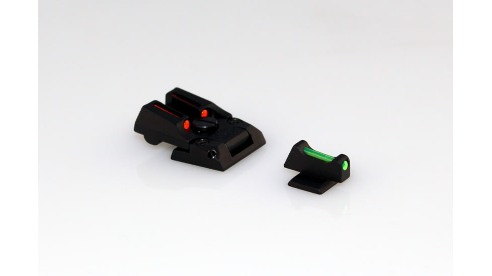 Williams Gun Sight Target Pistol Sights, Ruger SR22 Pistol, Elevation Only, Green/Red, 70987