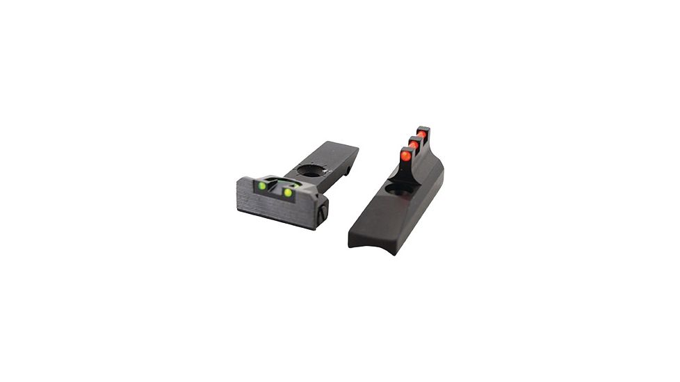 Williams Gun Sight Target Pistol Sights, Browning Buckmark, Rear Sight Length Under 1in, Green/Red, 70232