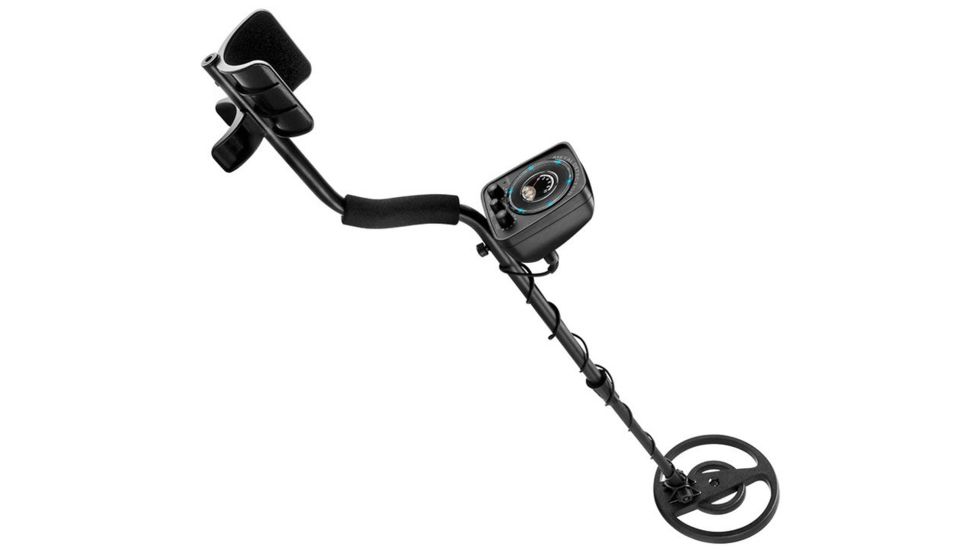 Winbest Pro-200 Metal Detector, Water Resistant Coil, Adjustable Stem Up to 47 in, Black BE12592