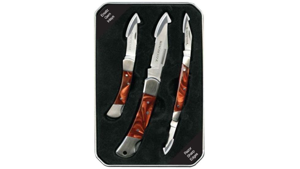Winchester 3 Piece Gem Knife Set 31-003196N-DIP