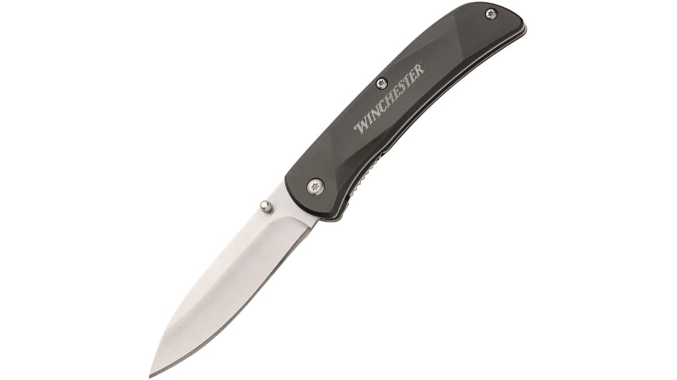 Winchester Linerlock Black Aluminum