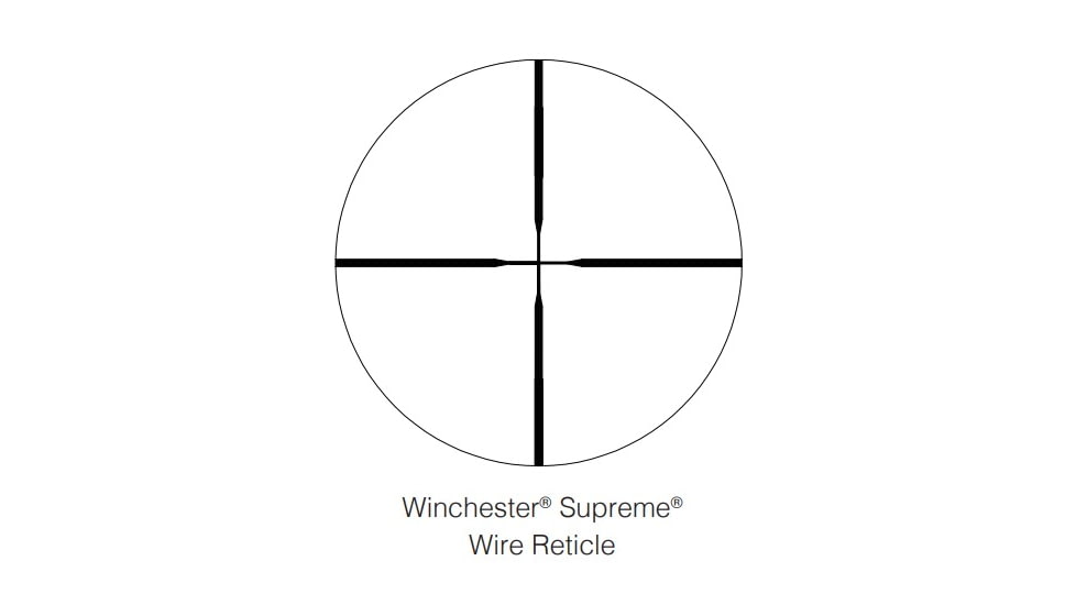 Winchester Supreme Optics Wire Reticle