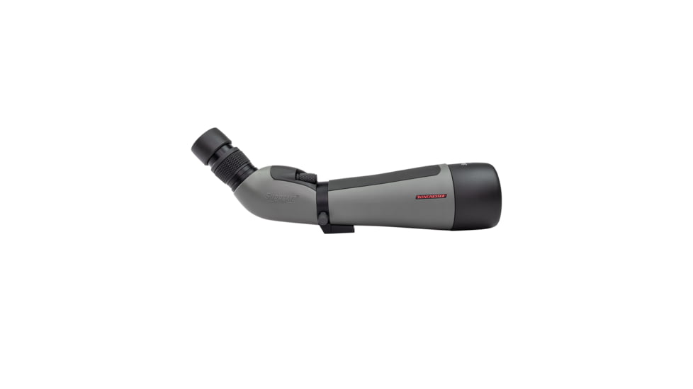 Winchester Supreme Optics W20-60x80mm Spotting Scope, Angled, Black/Gray, WQ-SS-SPRM13-20-60x80
