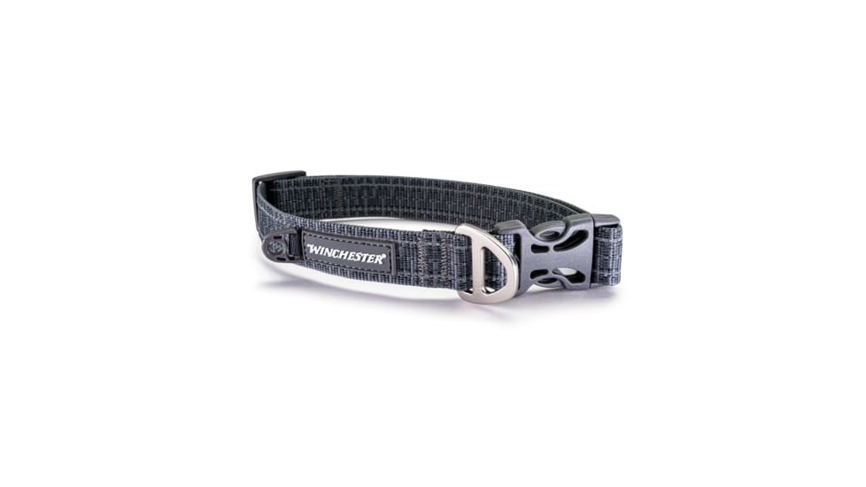 Winchester Pet Webbed Collar, Stretch Limo, M, WP-WC-SL-M-1