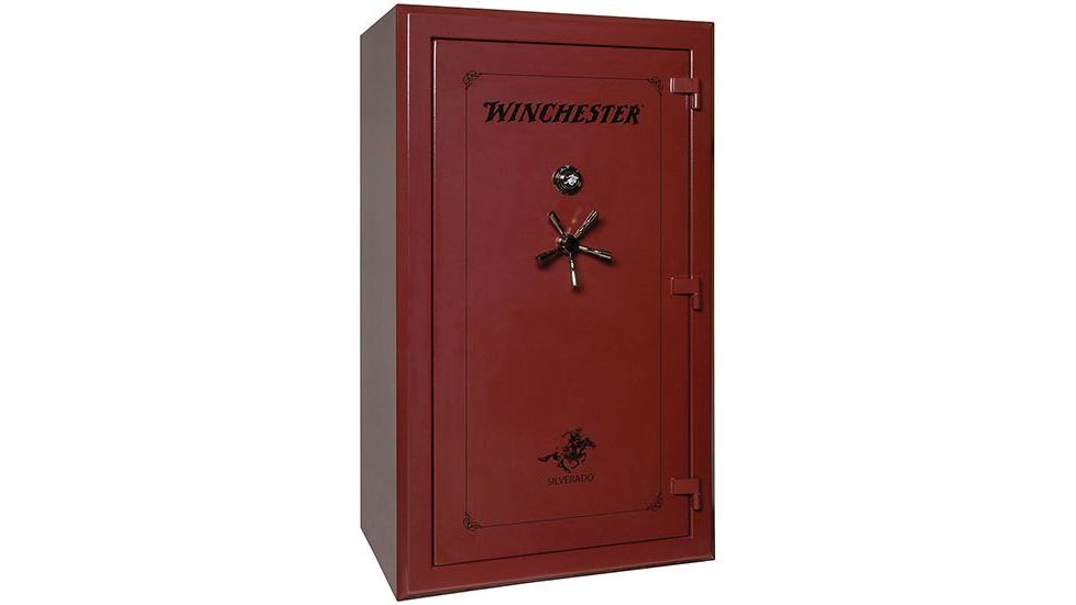Winchester Safes S724214E Electronic Silverado Gun Safe Burgundy