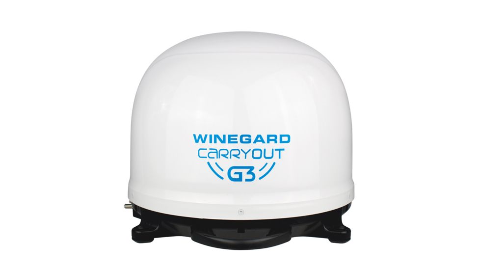 Winegard Carryout G3 Automatic Portable Satellite TV Antenna - White 77752